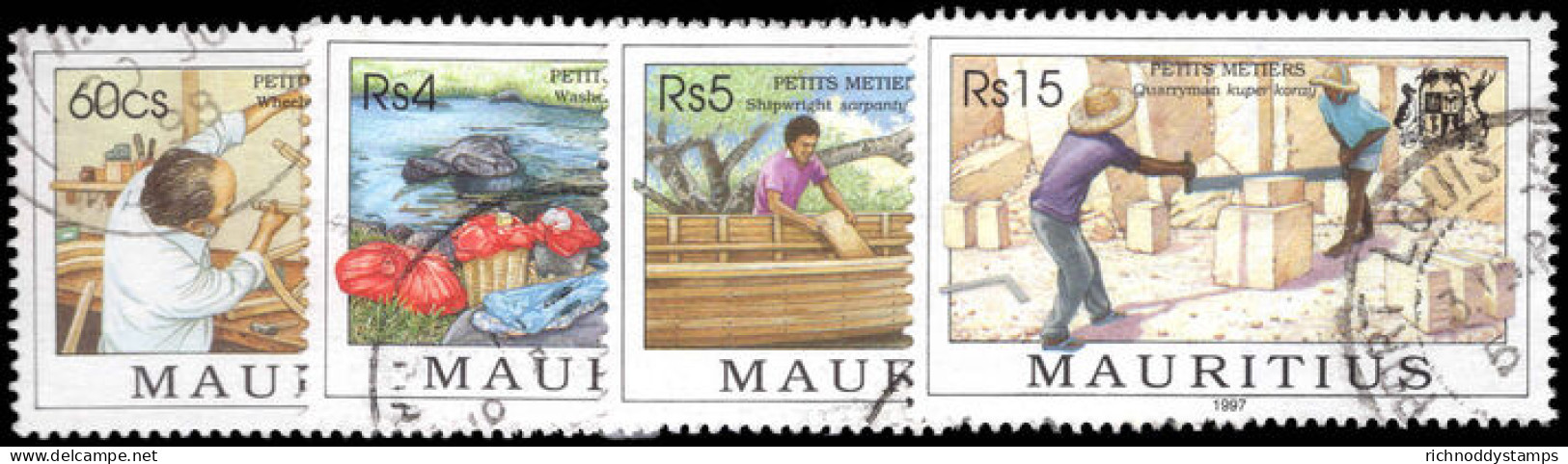 Mauritius 1997 Small Businesses Fine Used. - Mauritius (1968-...)