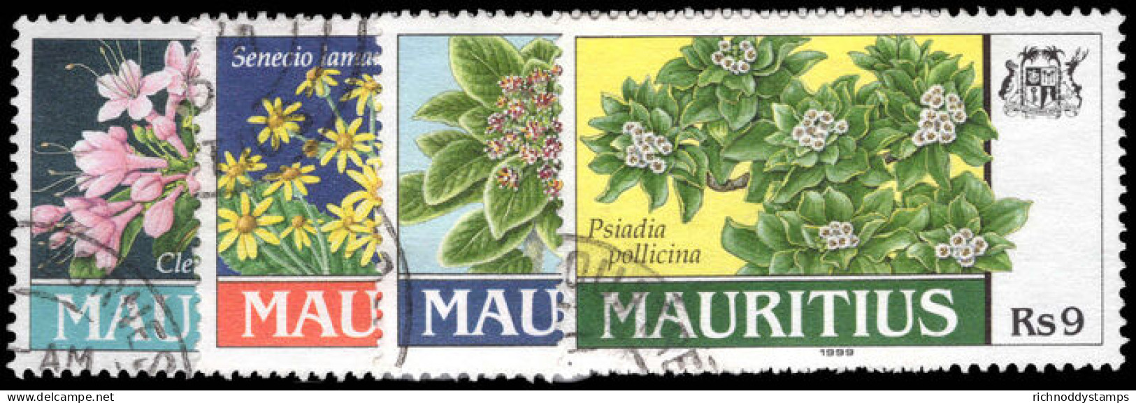 Mauritius 1999 Local Plants Fine Used. - Maurice (1968-...)