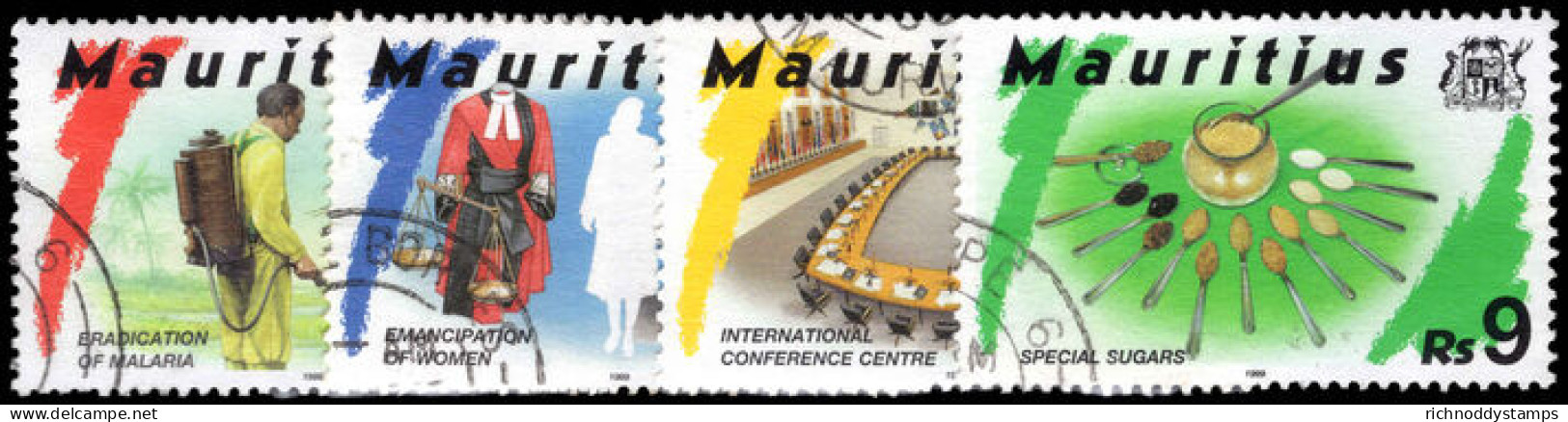 Mauritius 1999 20th Century Acheivements Fine Used. - Mauritius (1968-...)