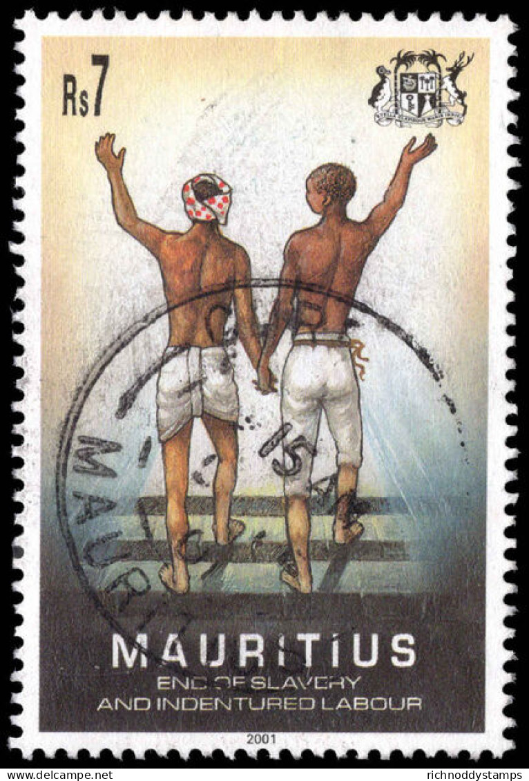 Mauritius 2001 Anti-Slavery Fine Used. - Mauritius (1968-...)