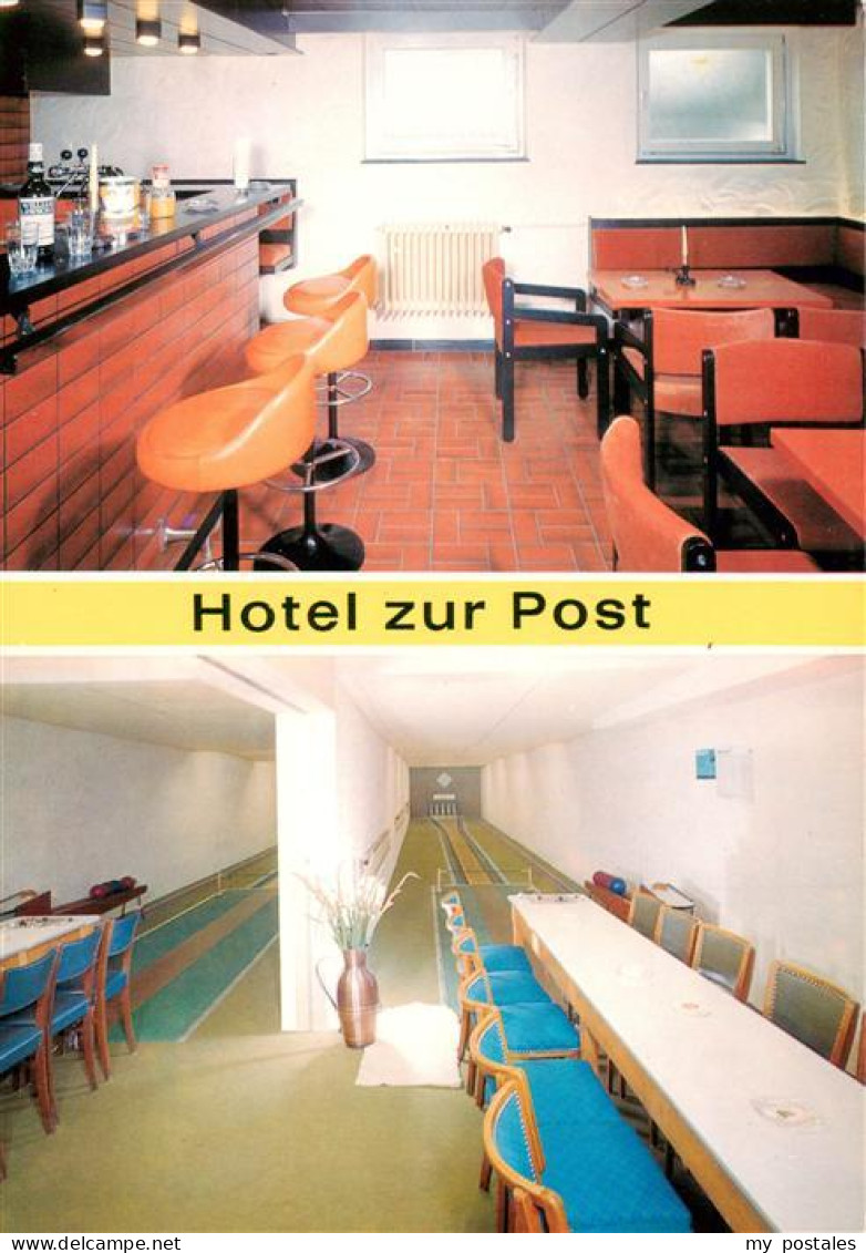 73942816 Bruchhausen_Lennestadt Hotel Zur Post Bar Kegelbahn - Autres & Non Classés