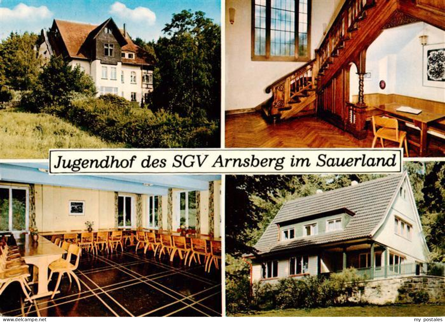 73942814 Arnsberg__Westfalen Jugendhof Des SGV Arnsberg Saal Treppenaufgang - Arnsberg