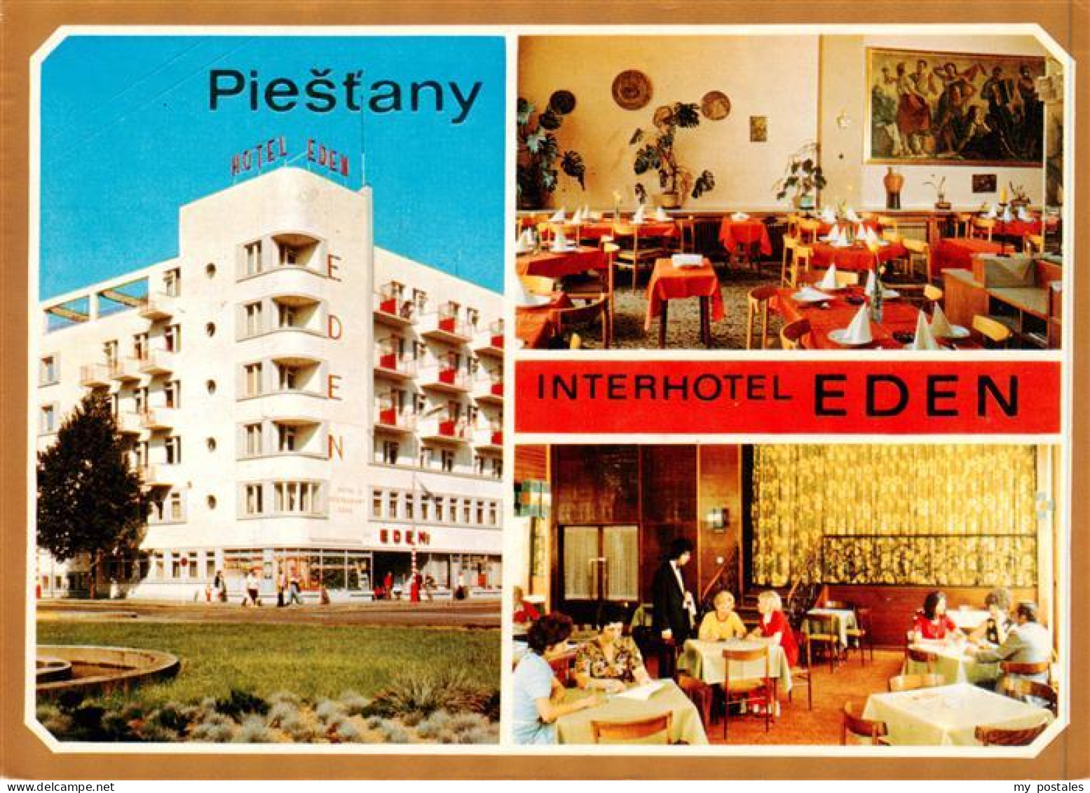 73942770 Piestany_Pistian_Poestyen_SK Interhotel Eden Gastraeume - Slowakije