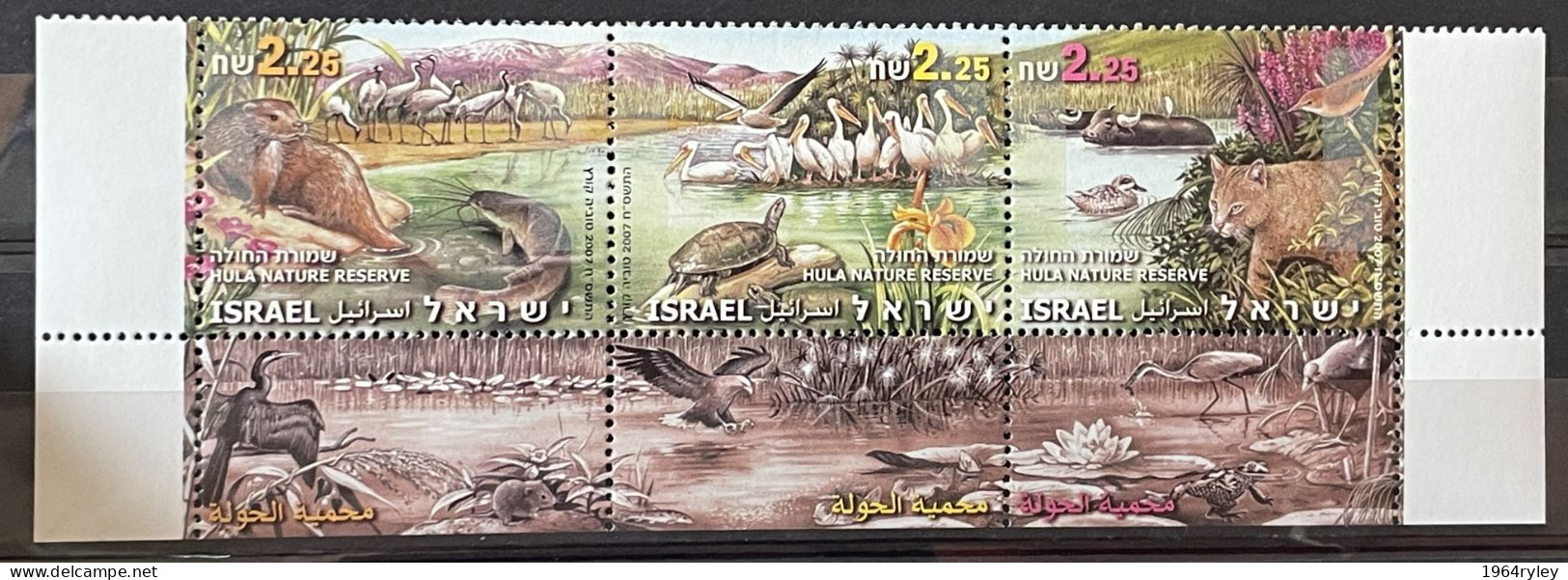 ISRAEL  - MNH**  - 2007  - # 1959/1961 - Blocks & Sheetlets