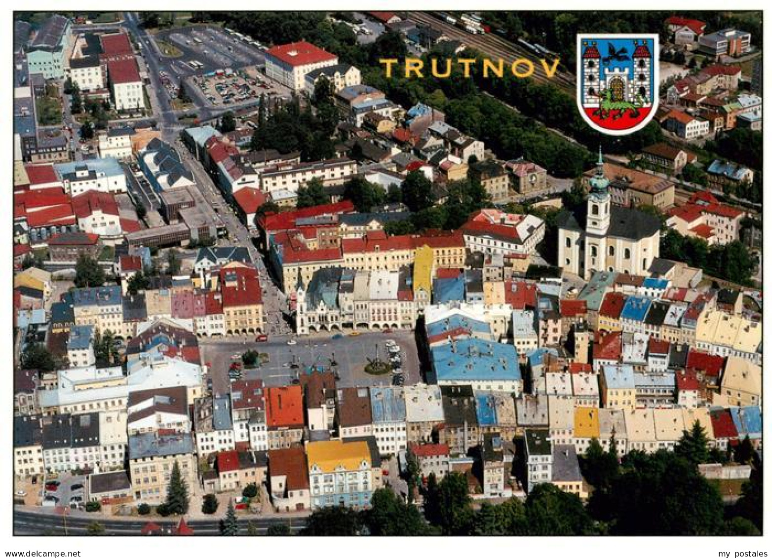 73942696 Trutnov_Trautenau_CZ Krakonosovo Namesti A Historicka Cast Mesta - República Checa