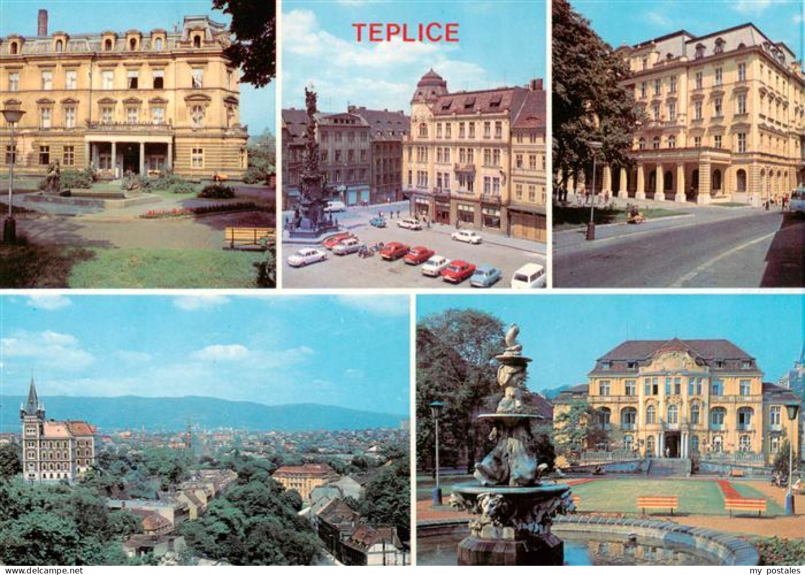 73942616 Teplice__Teplitz-Schoenau_CZ Lecebna J Fucika Zamecke Namesti Cissarske - Tsjechië