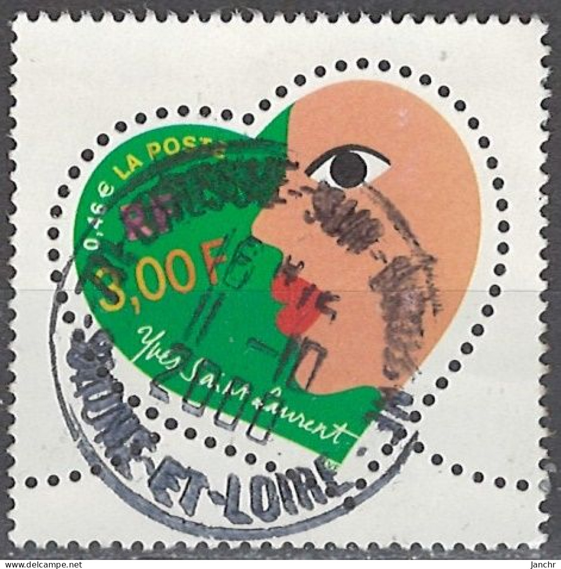 France Frankreich 2000. Mi.Nr. 3437, Used O - Oblitérés