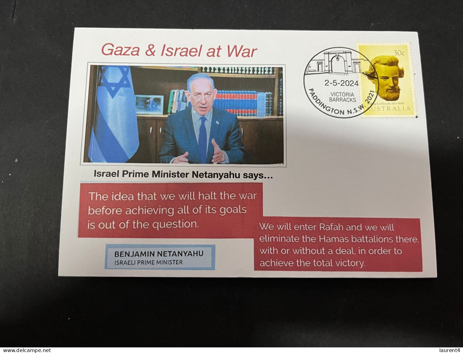 3-5-2024 (4 Z 2) GAZA War - Prime Minister Benjamin Netanyahu Says "We Will Enter Rafah And Eliminate Hamas..." - Militares