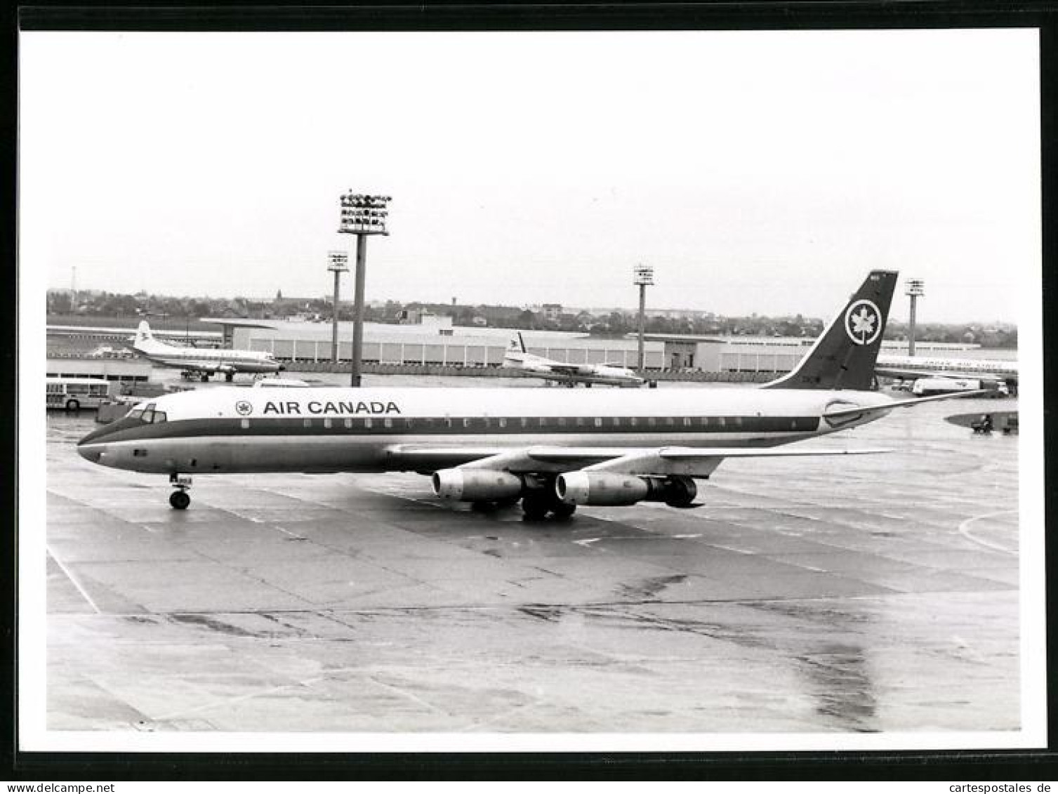 Fotografie Flugzeug - Passagierflugzeug Douglas DC-8 Der Air Canada  - Aviation