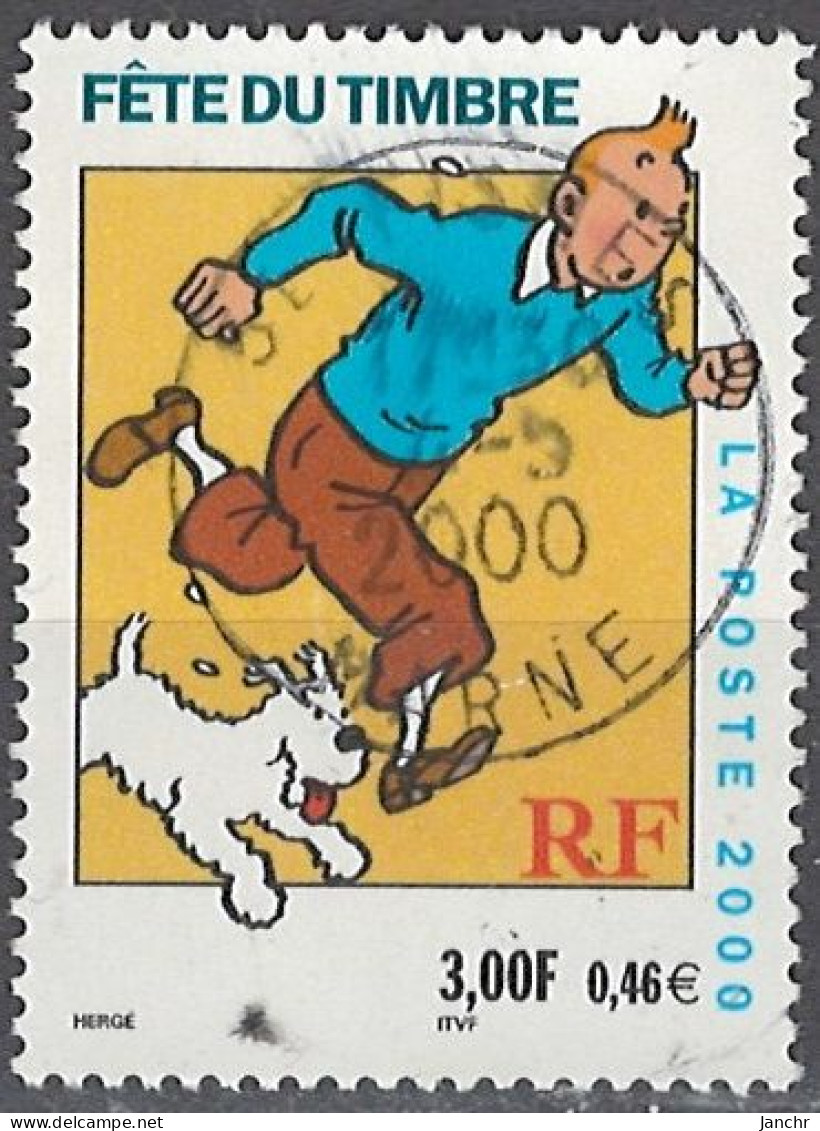 France Frankreich 2000. Mi.Nr. 3445 A (perf. 13 1/4), Used O - Used Stamps