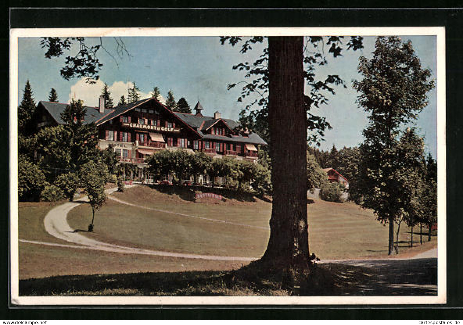AK Chaumont-sur-Neuchatel, Chaumont & Golf Hotel  - Autres & Non Classés