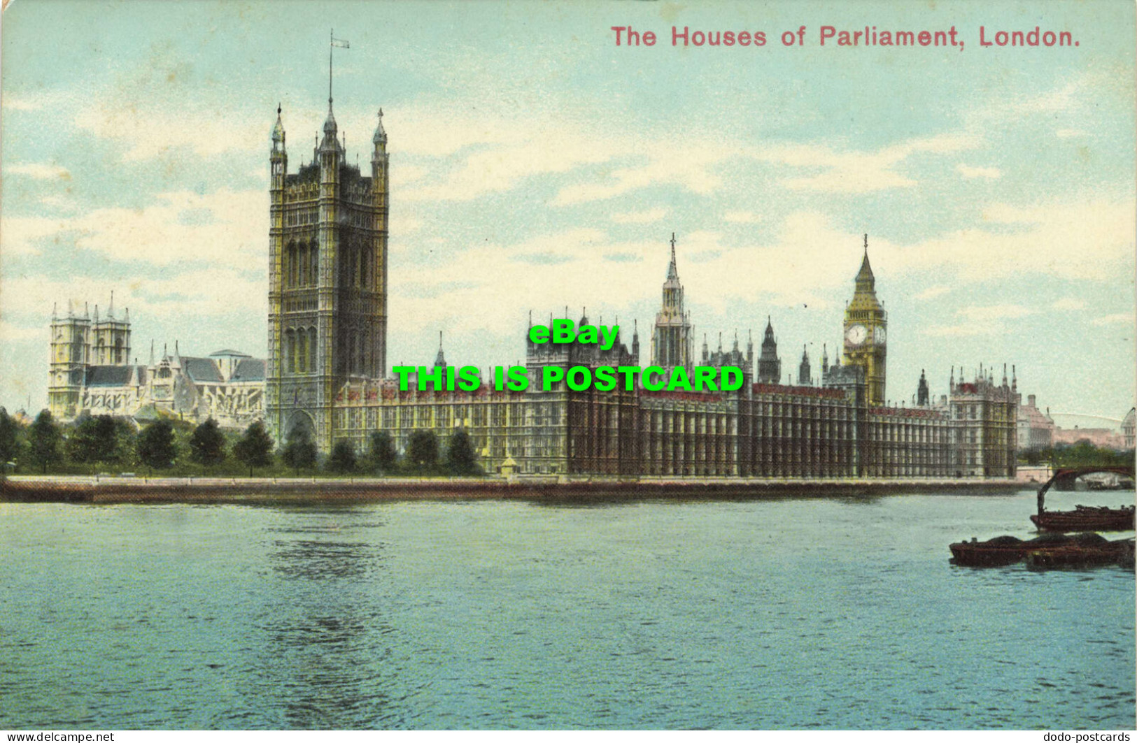 R591819 Houses Of Parliament. London. Wilbro Series - Sonstige & Ohne Zuordnung