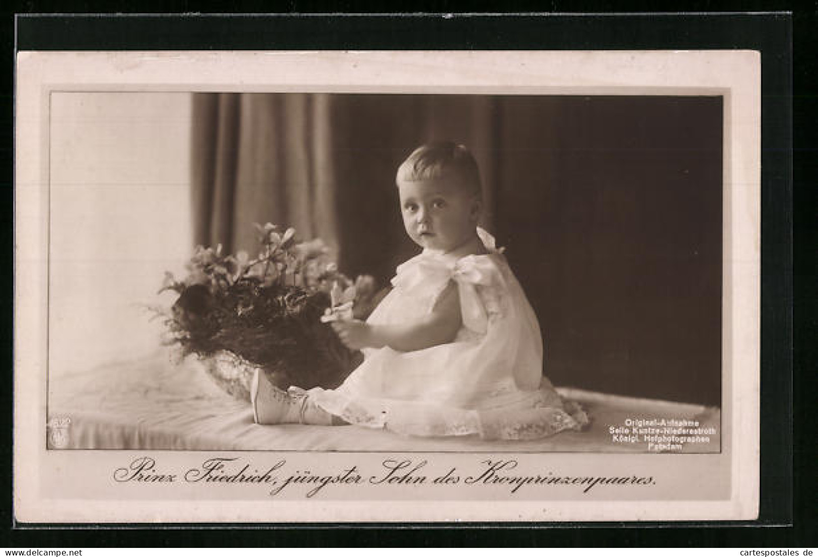 AK Der Jüngste Sohn Des Kronprinzenpaares, Prinz Friedrich Georg  - Royal Families