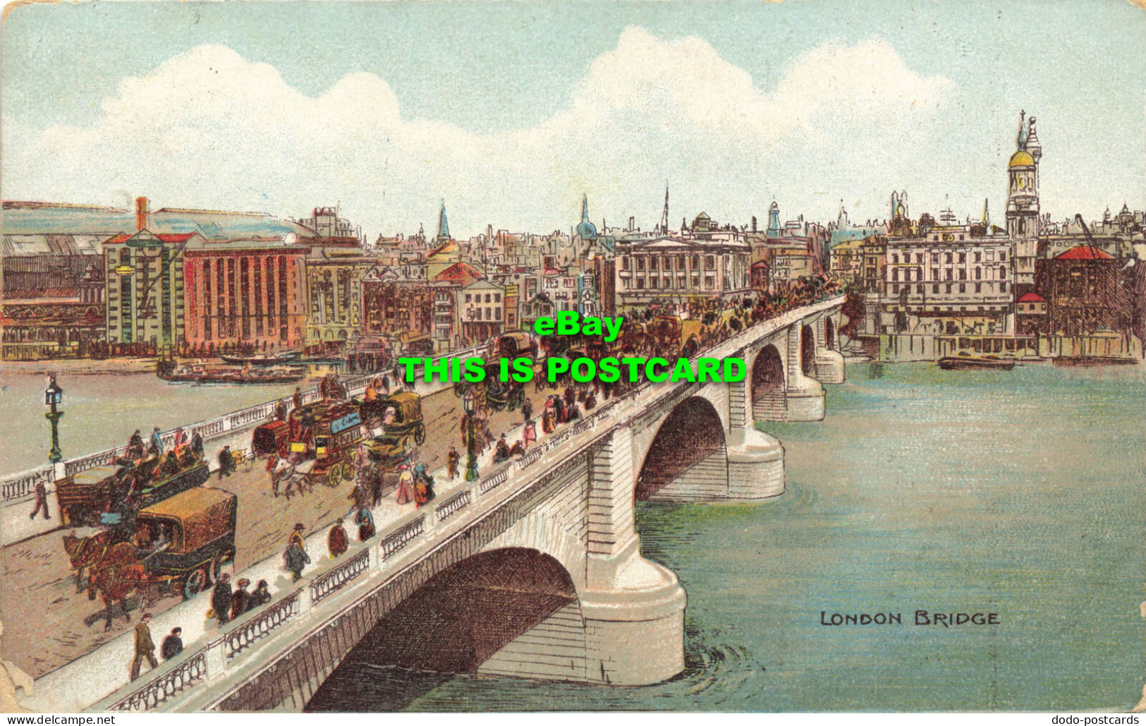 R591847 London Bridge. S. Hildesheimer. No. 601. 1907 - Andere & Zonder Classificatie