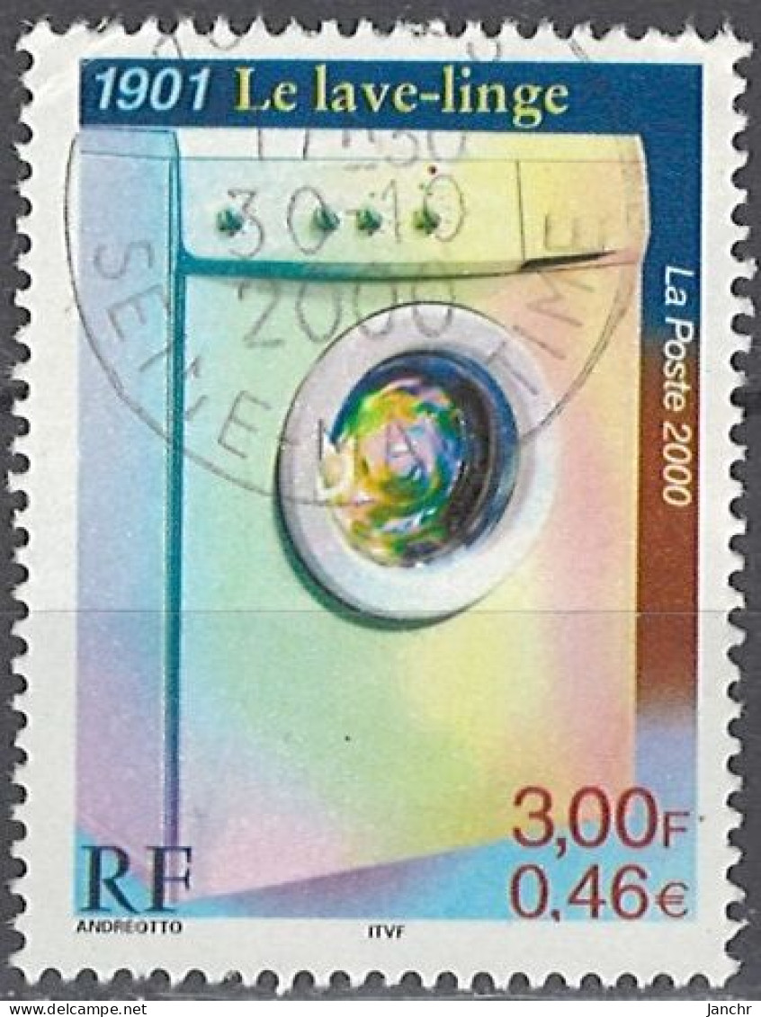 France Frankreich 2000. Mi.Nr. 3493, Used O - Gebraucht