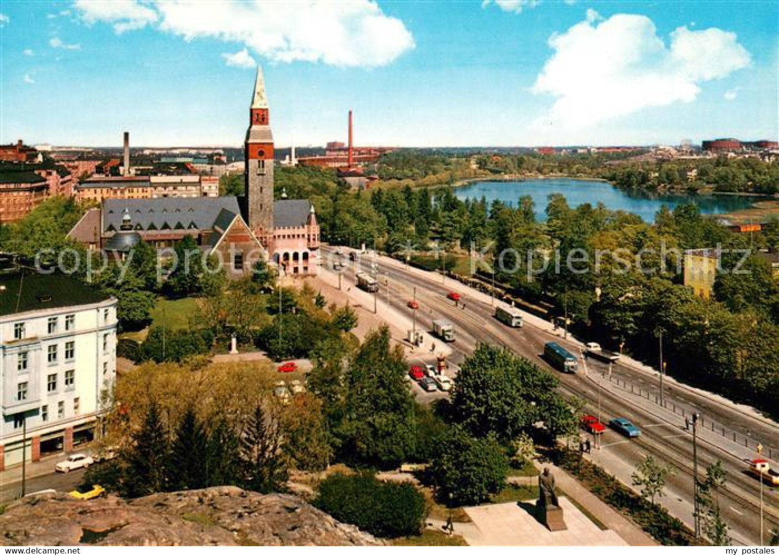 73626491 Helsinki Blick Vom Reichtagsgebaeude Nach Toeoeloenlahti Helsinki - Finland