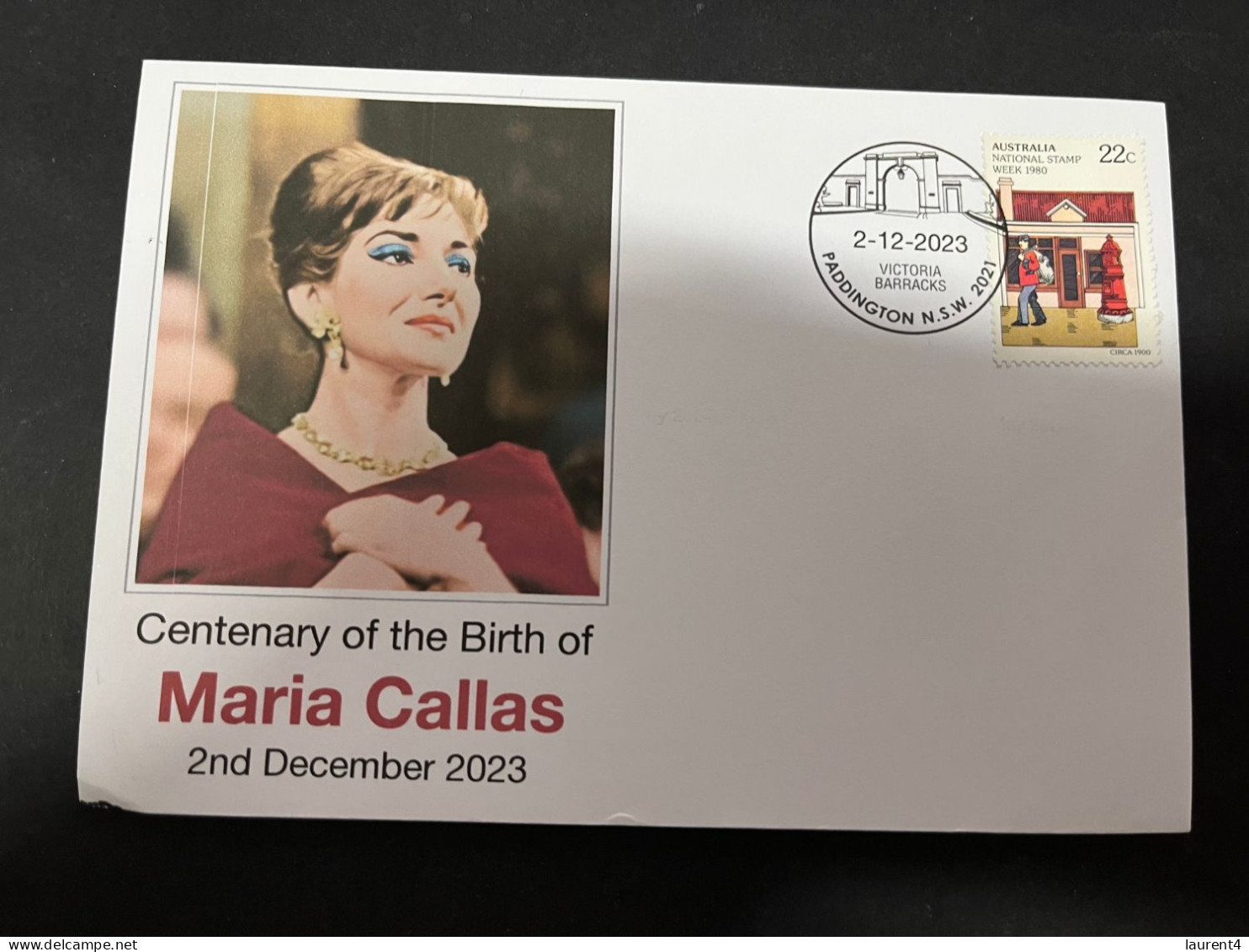 3-5-2024 (4 Z 2) Centenary Of The Birth Of Maria Callas (2-12-1923 / 2-12-2023) - Zangers
