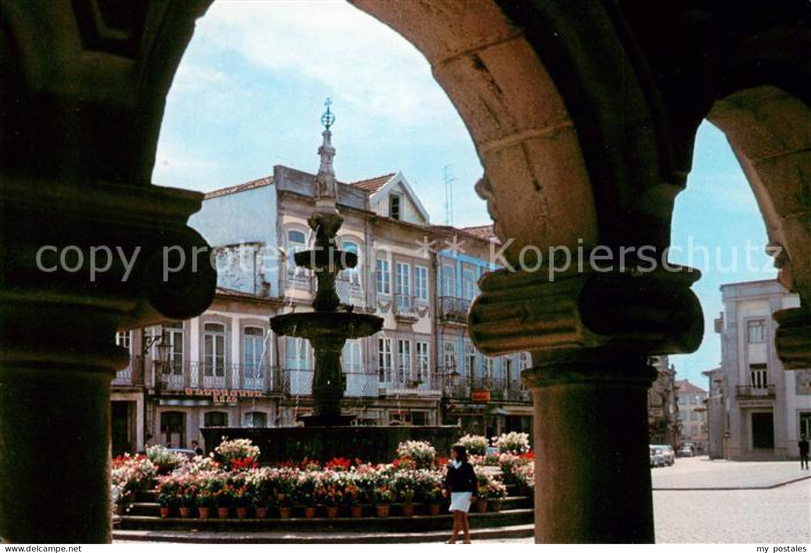 73626453 Viana Do Castelo Un Aspecto Da Praca Da Republica Viana Do Castelo - Sonstige & Ohne Zuordnung