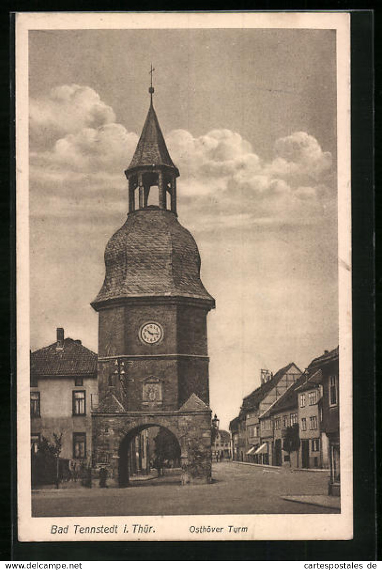 AK Bad Tennstedt I. Thür., Osthöver Turm  - Bad Tennstedt