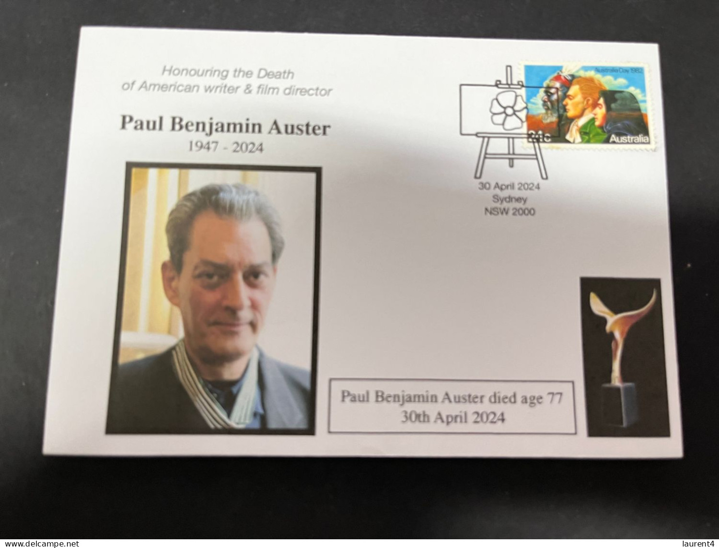 3-5-2024 (4 Z 2) Death Of US Writer And Fim Director Paul Benjamin Auster Aged 77 - Sänger