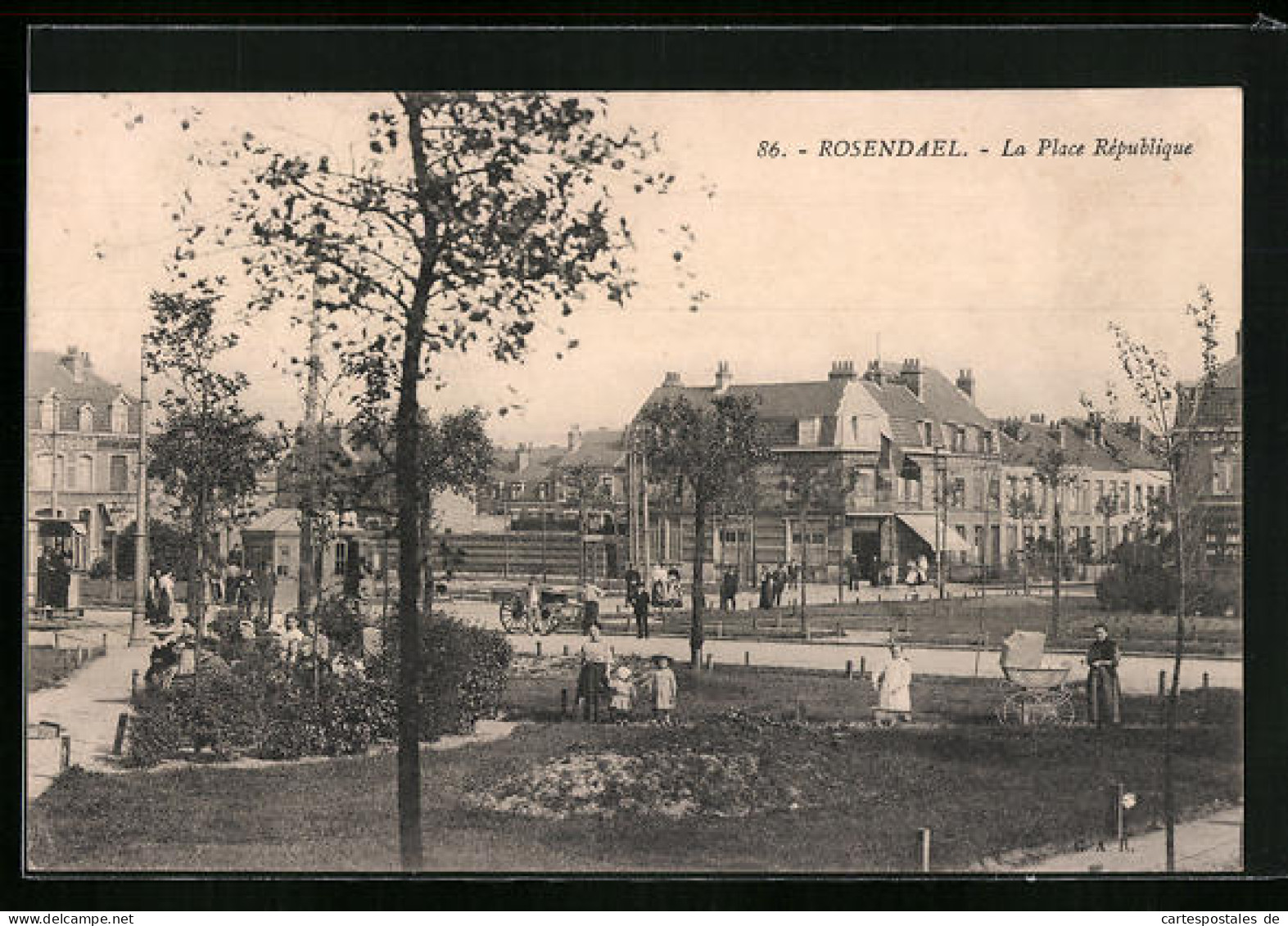 CPA Rosendael, Place De La République  - Otros & Sin Clasificación