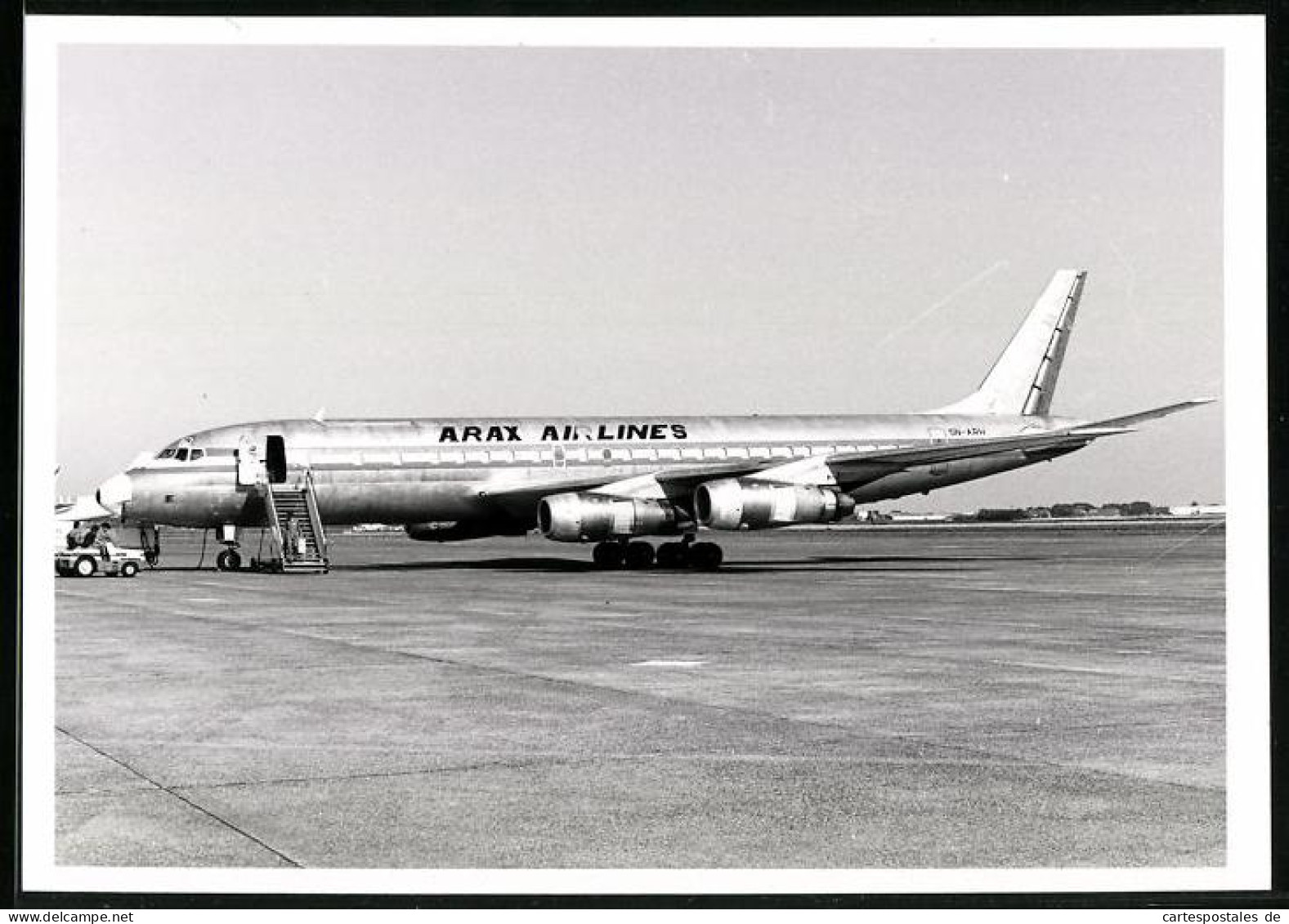 Fotografie Flugzeug - Passagierflugzeug Douglas DC-8 Der Arax Air Lines  - Aviation