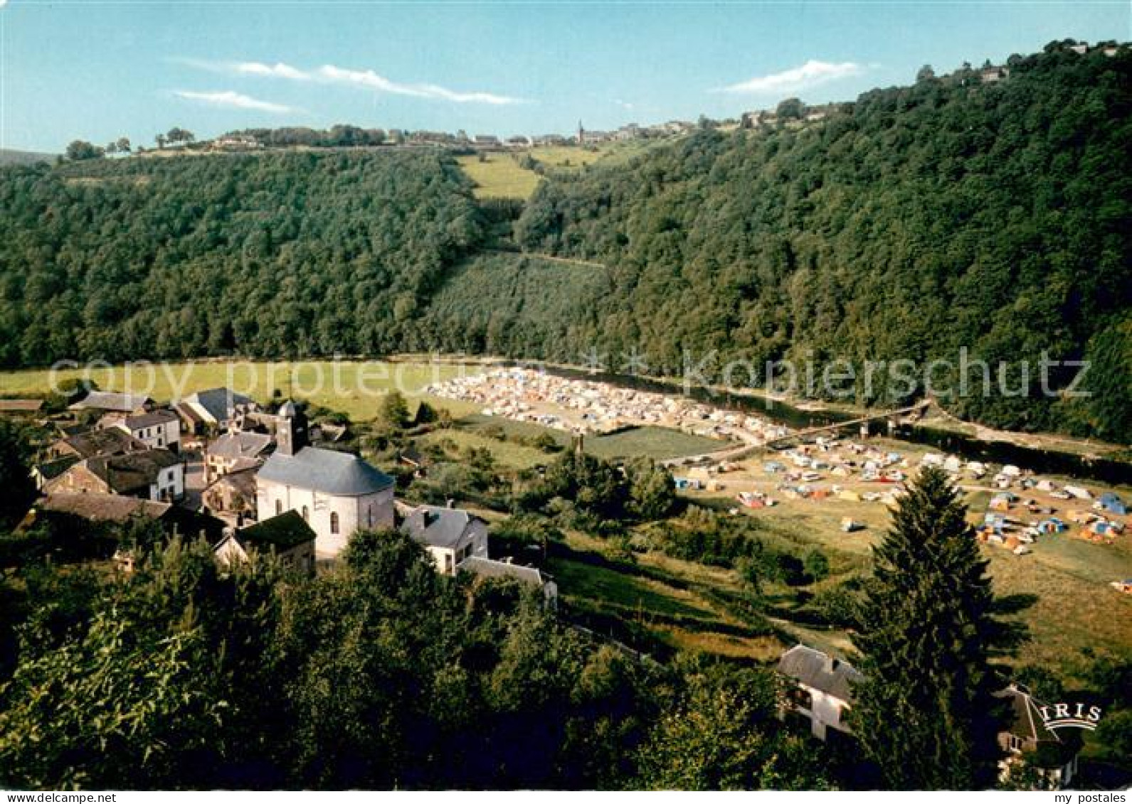 73626327 Frahan Sur Semois Vue Prise Des Cretes Vers Rochehaut Frahan Sur Semois - Autres & Non Classés