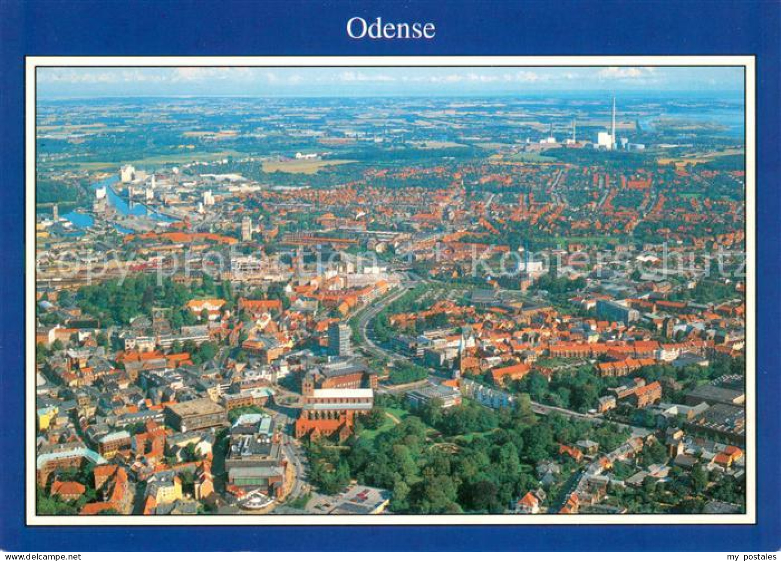 73626314 Odense Fliegeraufnahme Odense - Denmark