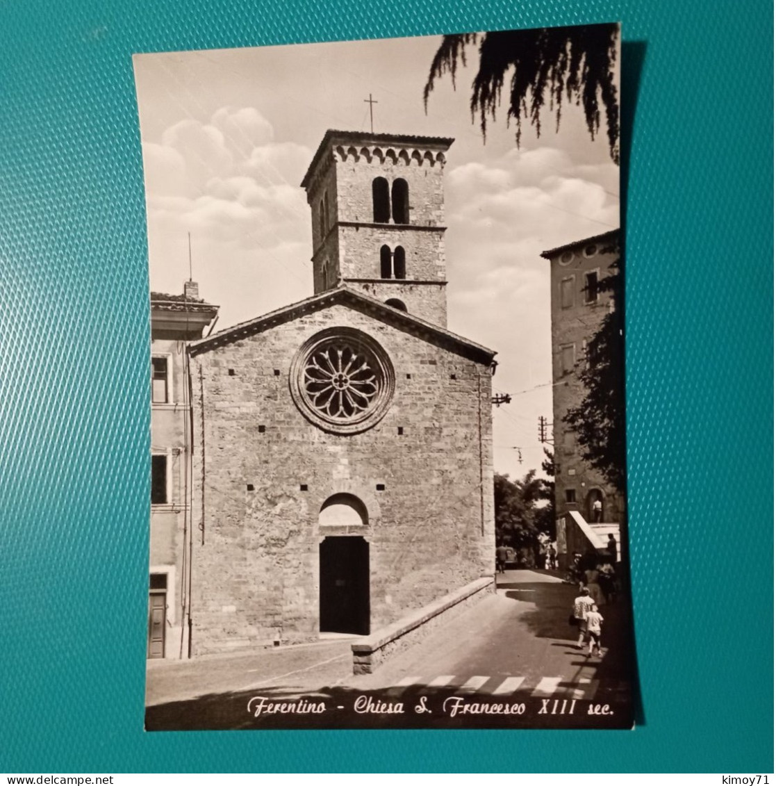 Cartolina Ferentino - Chiesa S. Francesco XIII Secolo. Non Viaggiata - Frosinone