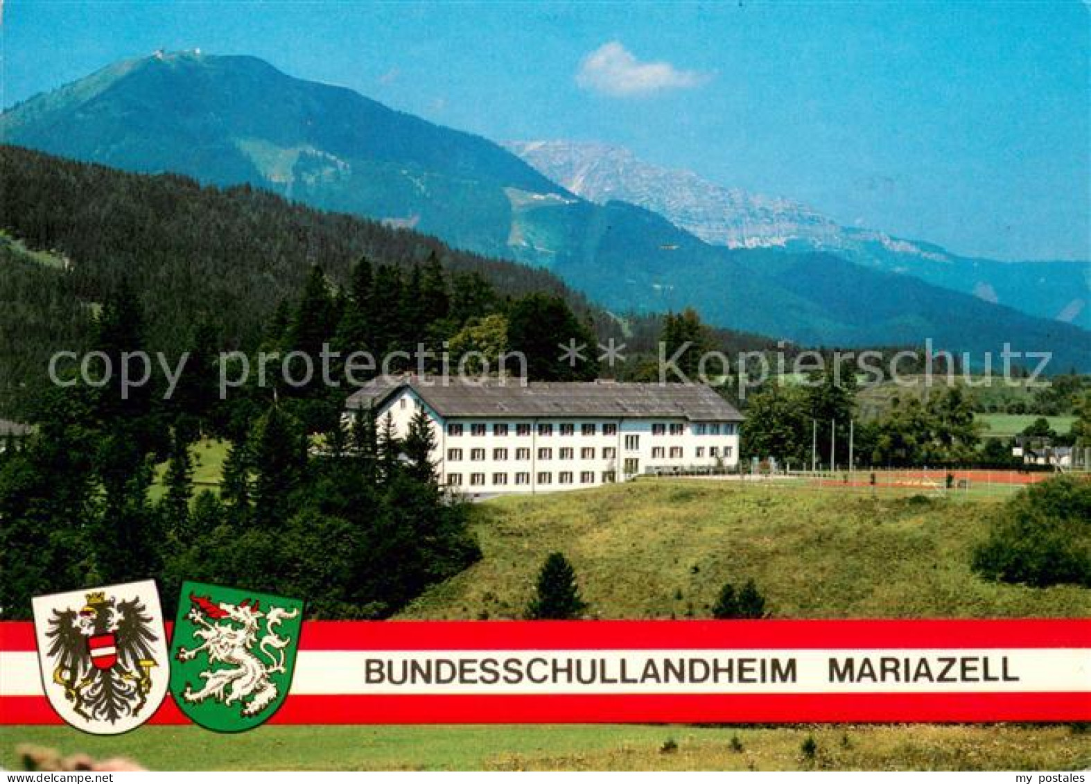 73626039 Mariazell Steiermark Bundesschullandheim Mit Gemeindealpe Und Oetscher  - Other & Unclassified