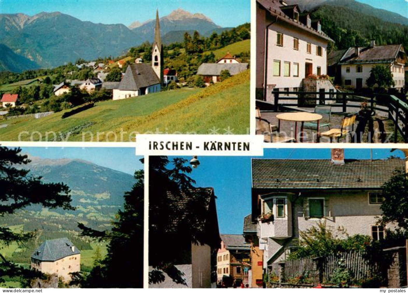 73625995 Irschen Kaernten Im Drautal Ortsmotive Schloss Stein Irschen Kaernten - Altri & Non Classificati