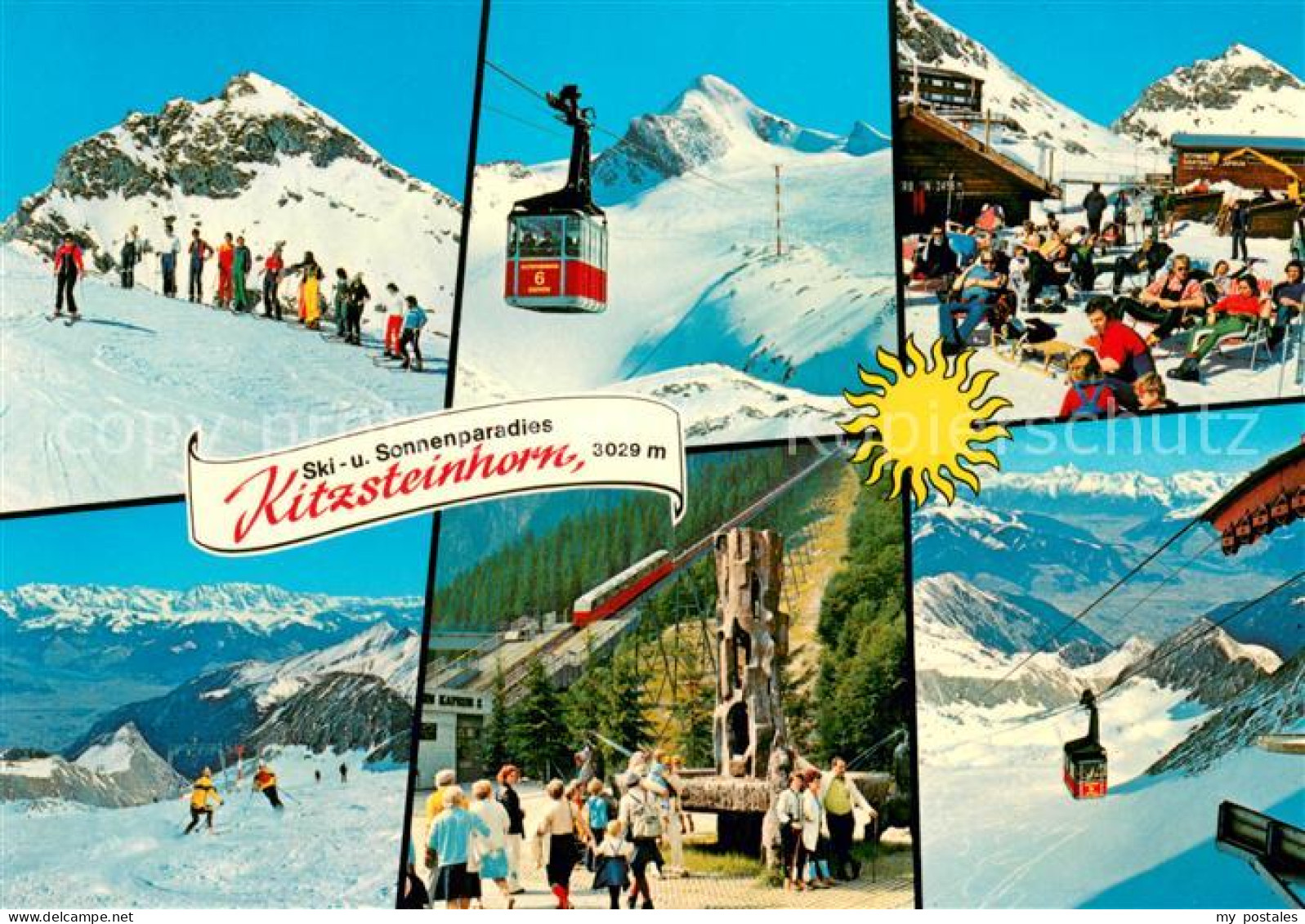73625989 Kitzsteinhorn Skikurs Seilbahn Bergstation Brunnen Kitzsteinhorn - Sonstige & Ohne Zuordnung