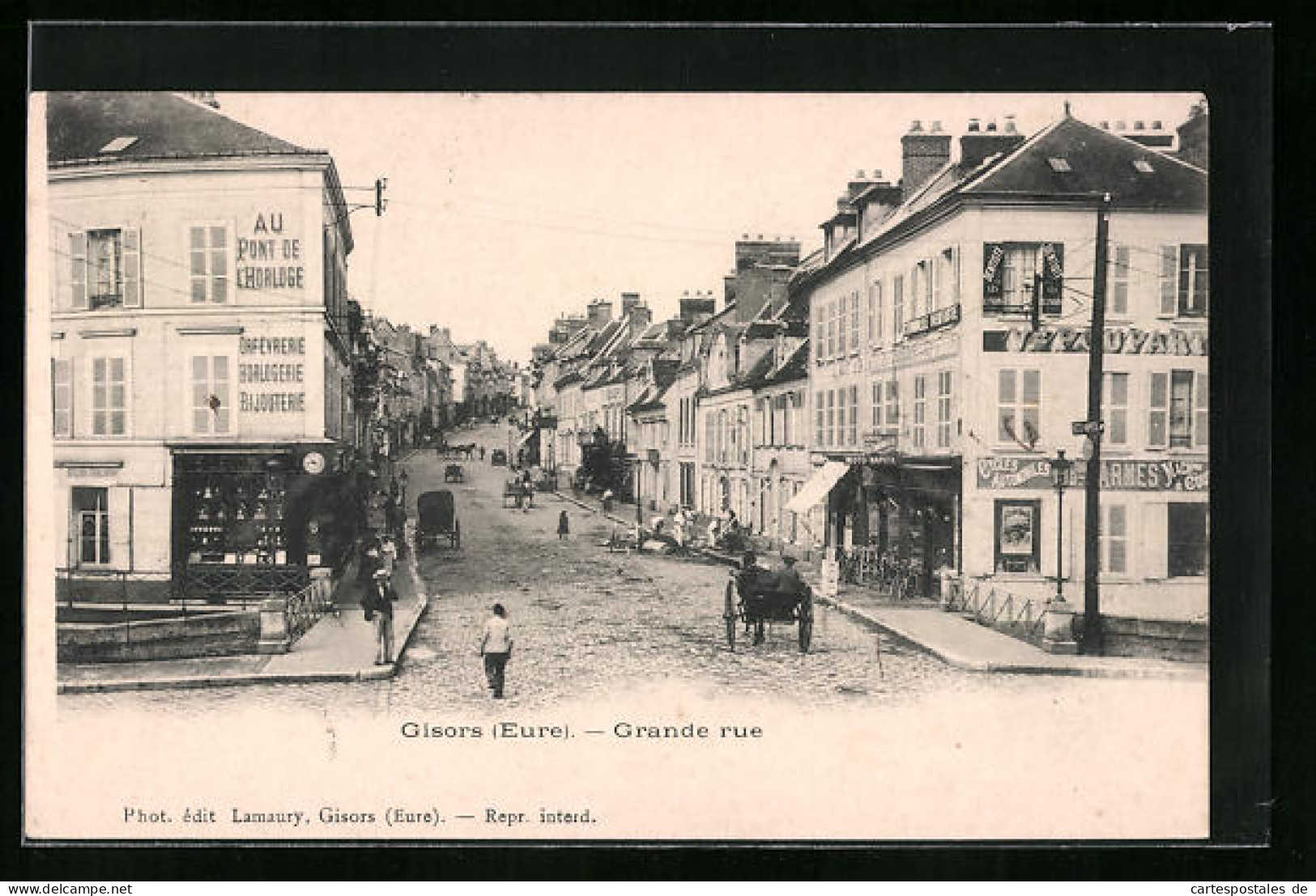 CPA Gisors, Grande Rue  - Gisors