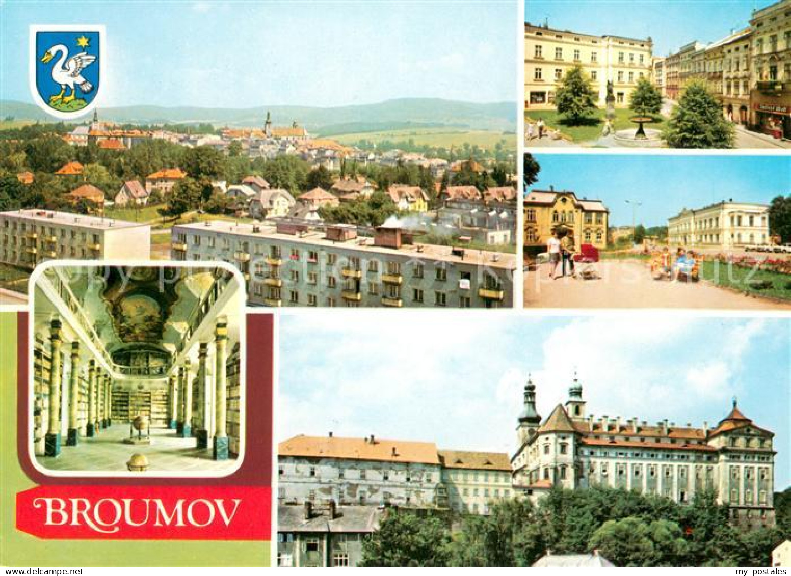 73625768 Broumov Braunau Boehmen Panorama Je Strediskem Textilniho Prumyslu A Je - Tsjechië