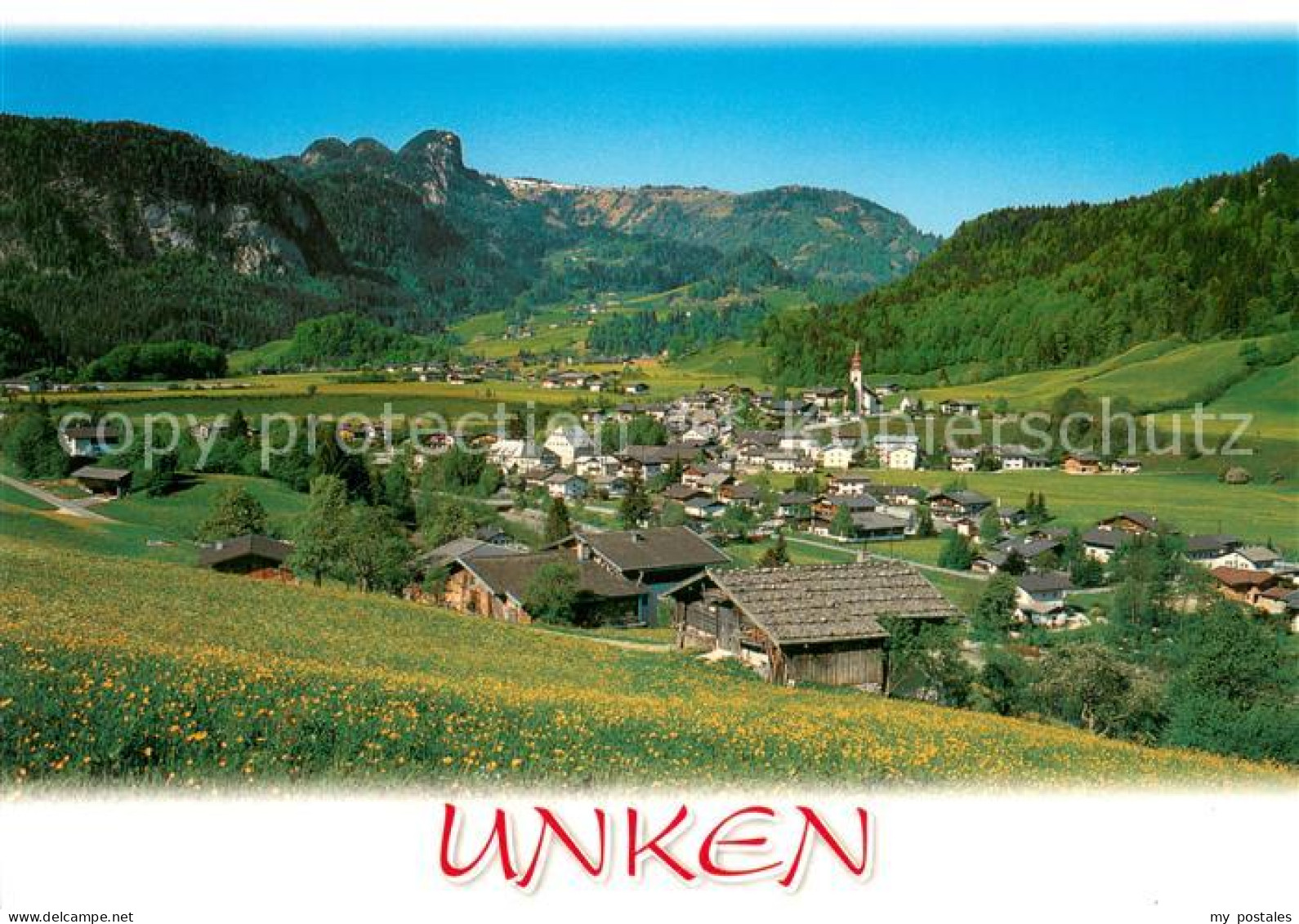 73625754 Unken Panorama Im Salachtal Unken - Andere & Zonder Classificatie