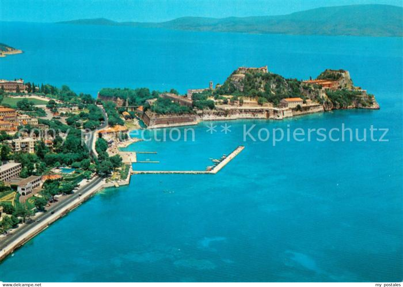 73625664 Korfu Corfu Alte Festung Fliegeraufnahme Korfu Corfu - Greece