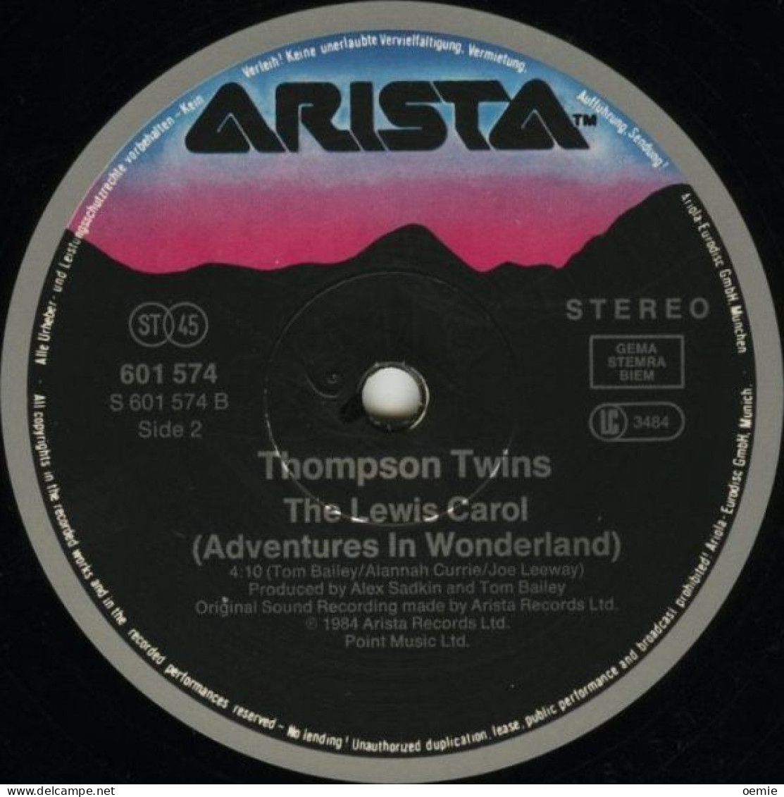 THOMPSON TWIN  LAY YOUR HANDS ON ME - 45 T - Maxi-Single
