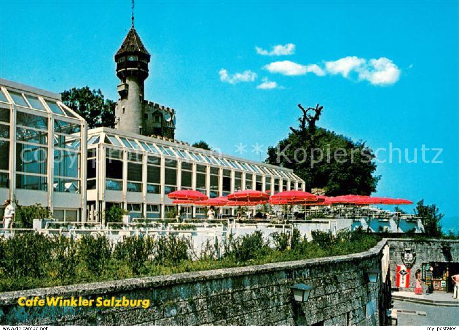 73625561 Salzburg Oesterreich Cafe Winkler Am Moenchsberg Salzburg Oesterreich - Sonstige & Ohne Zuordnung