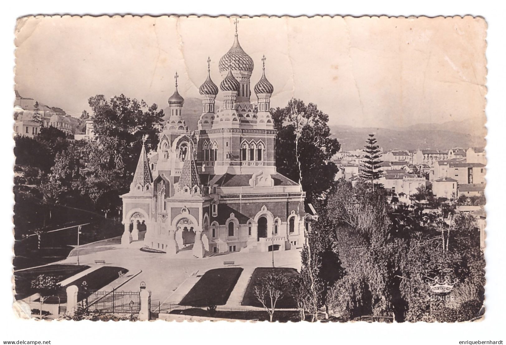 FRANCE // NICE // L'ÉGLISE RUSSE // 1954 - Bauwerke, Gebäude