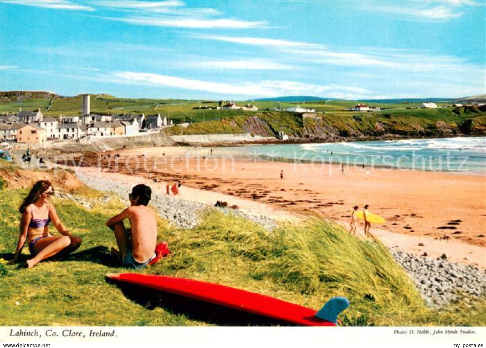 73625332 Lahinch Panorama Strand Kueste  - Other & Unclassified