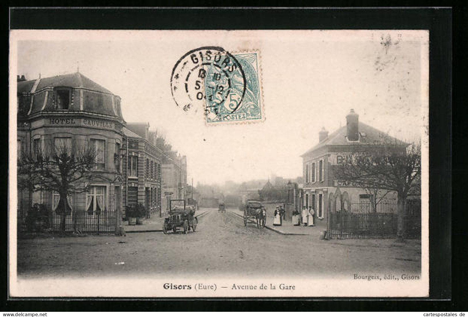 CPA Gisors, Avenue De La Gare  - Gisors