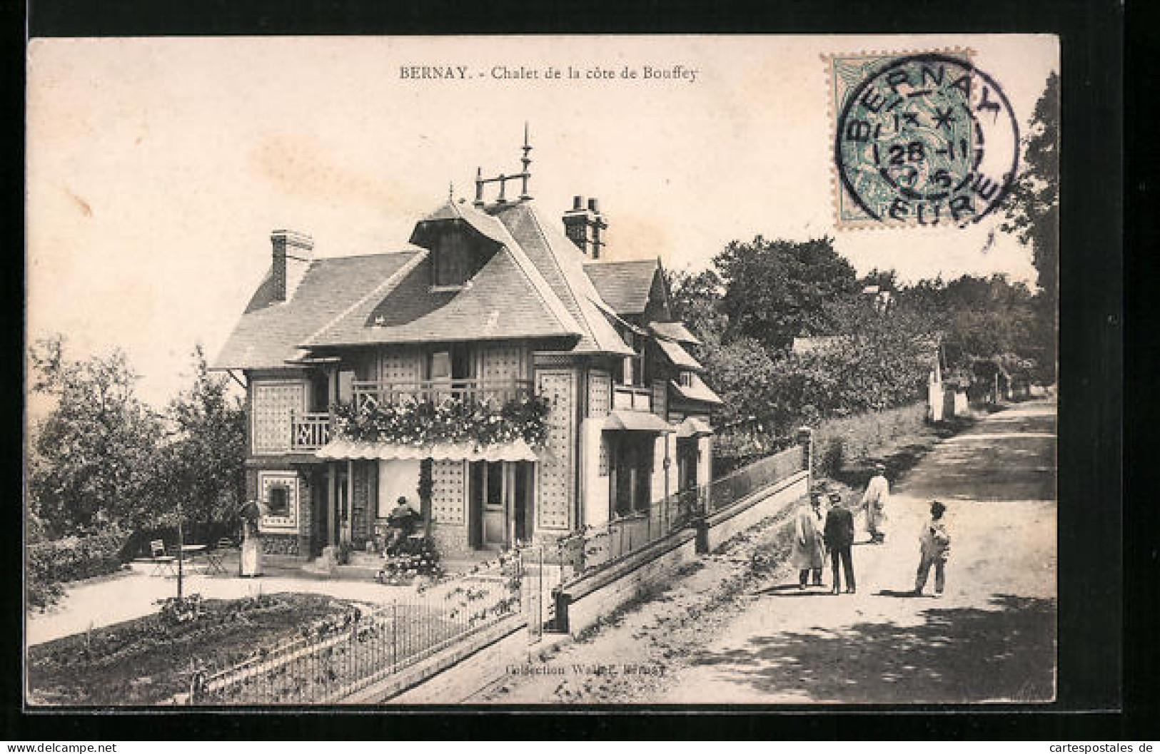 CPA Bernay, Chalet De La Cote De Bouffey  - Bernay