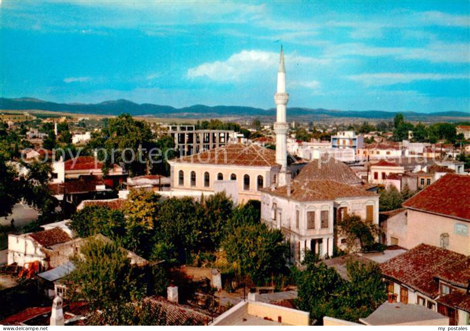 73625269 Komotinh Comotini Teilansicht Mit Moschee Komotinh Comotini - Greece
