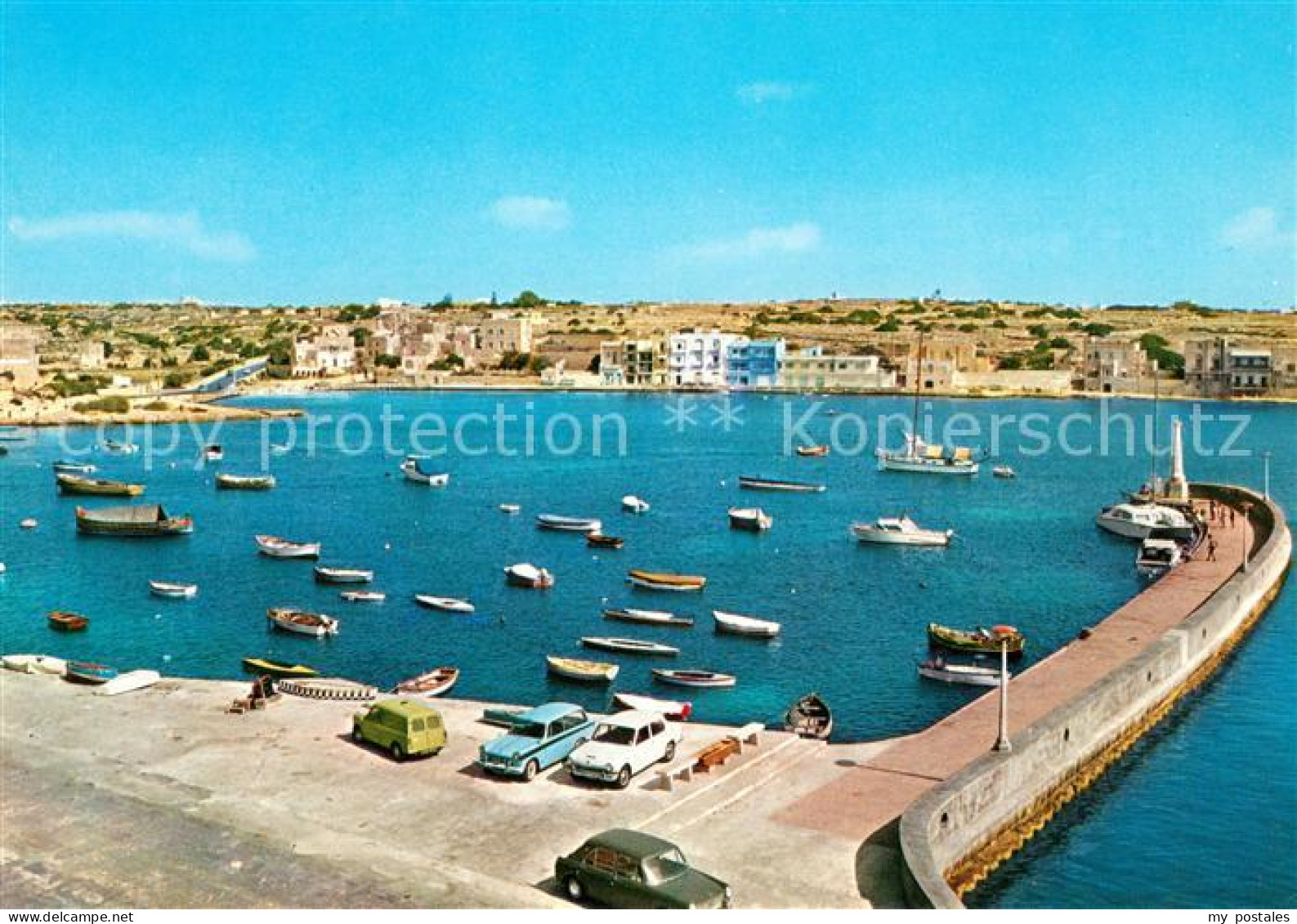 73625252 Malta St Georges Bay Fliegeraufnahme Malta - Malta