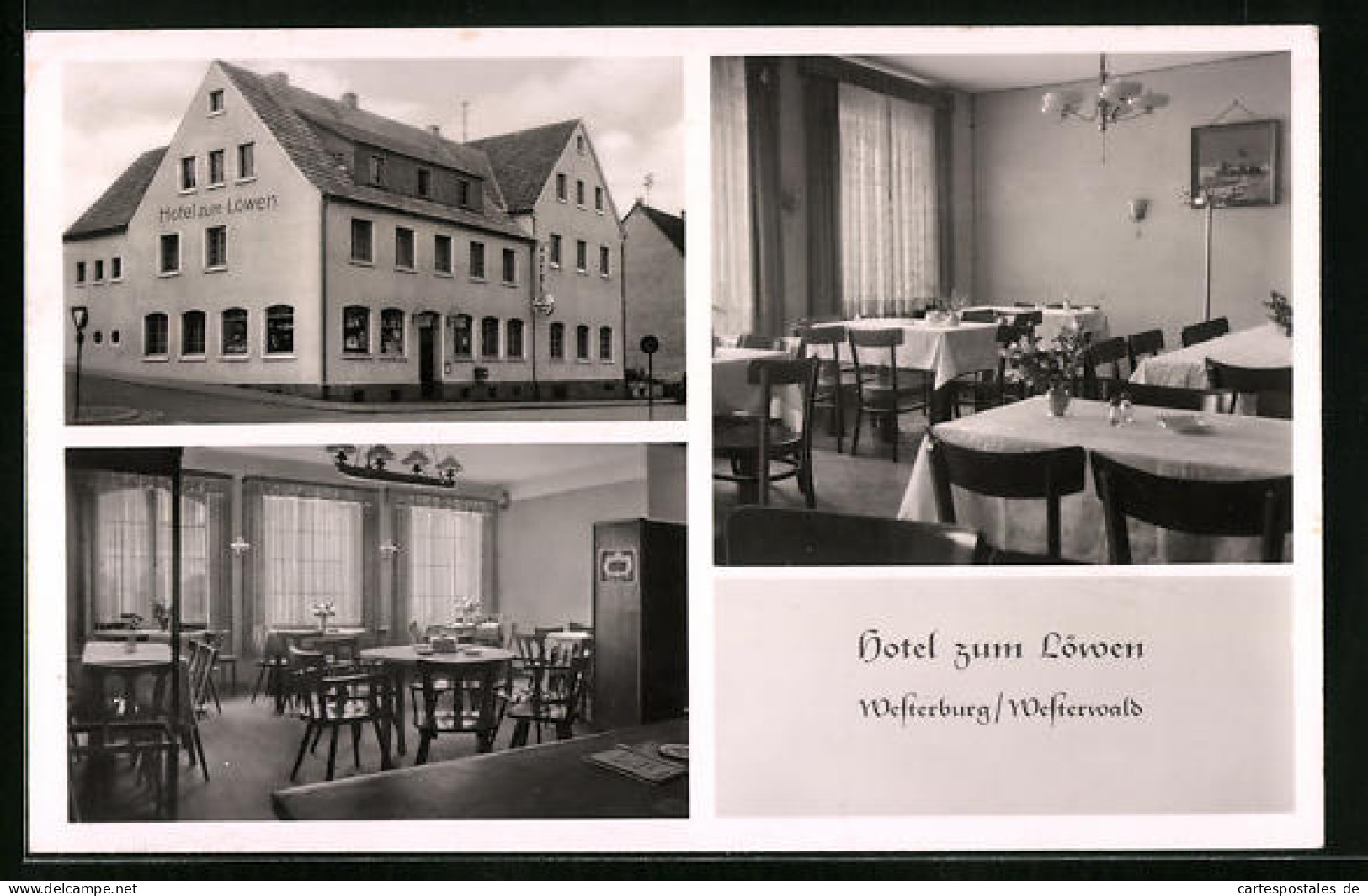 AK Westerburg /Westerwald, Hotel Zum Löwen, Innenansicht  - Westerburg