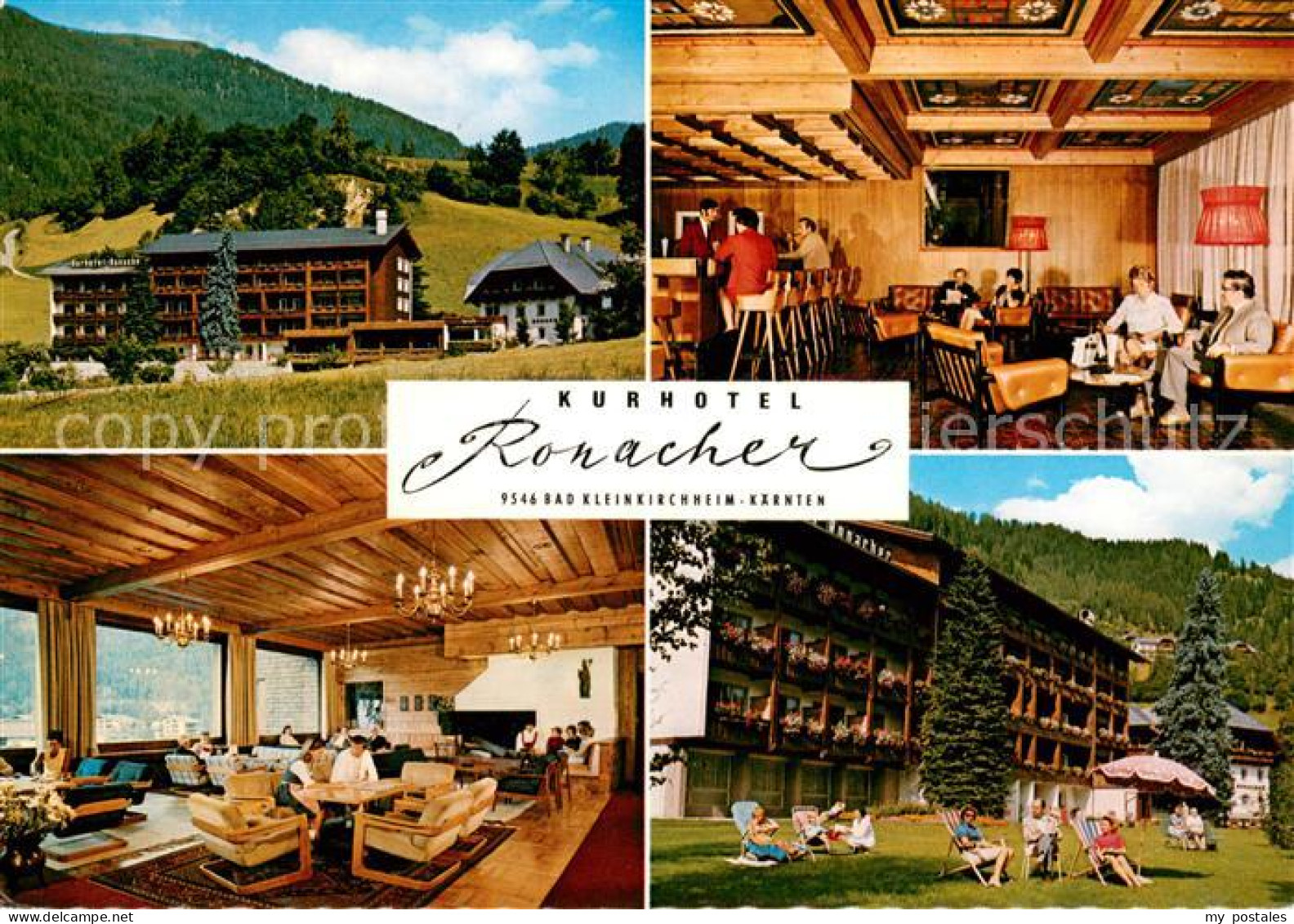 73625215 Bad Kleinkirchheim Kaernten Kurhotel Ronacher Gastraeume Liegewiese Bad - Other & Unclassified