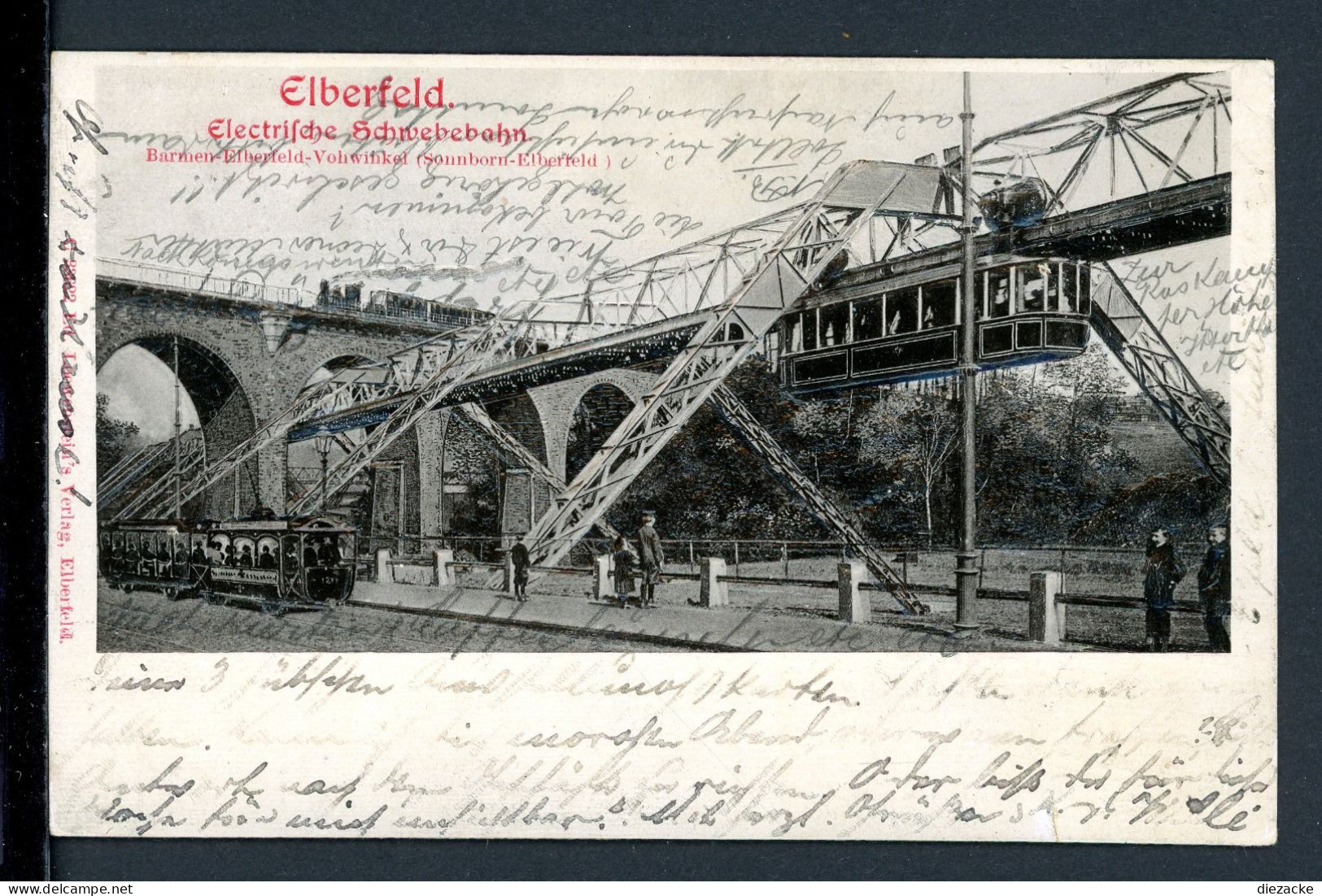 AK Wuppertal 1902 Elektrische Schwebebahn (PK0222 - Autres & Non Classés