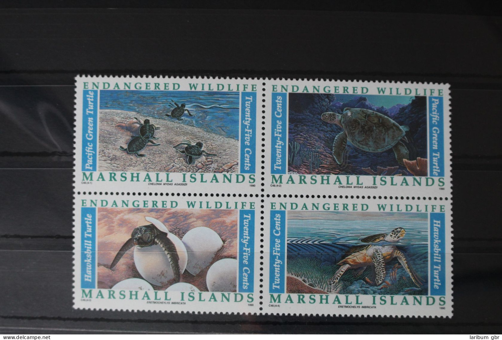 Großbritannien Guernsey 298-301 Postfrisch Meerestiere #WF027 - Marshallinseln