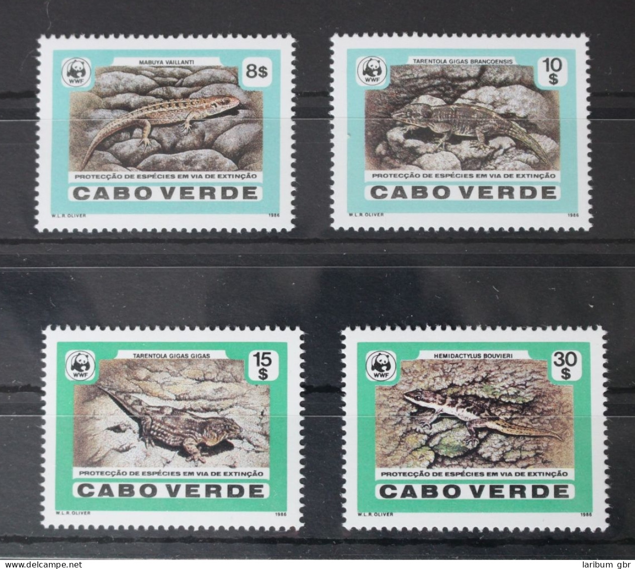 Kap Verde 500-503 Postfrisch Reptilien #WC943 - Kap Verde