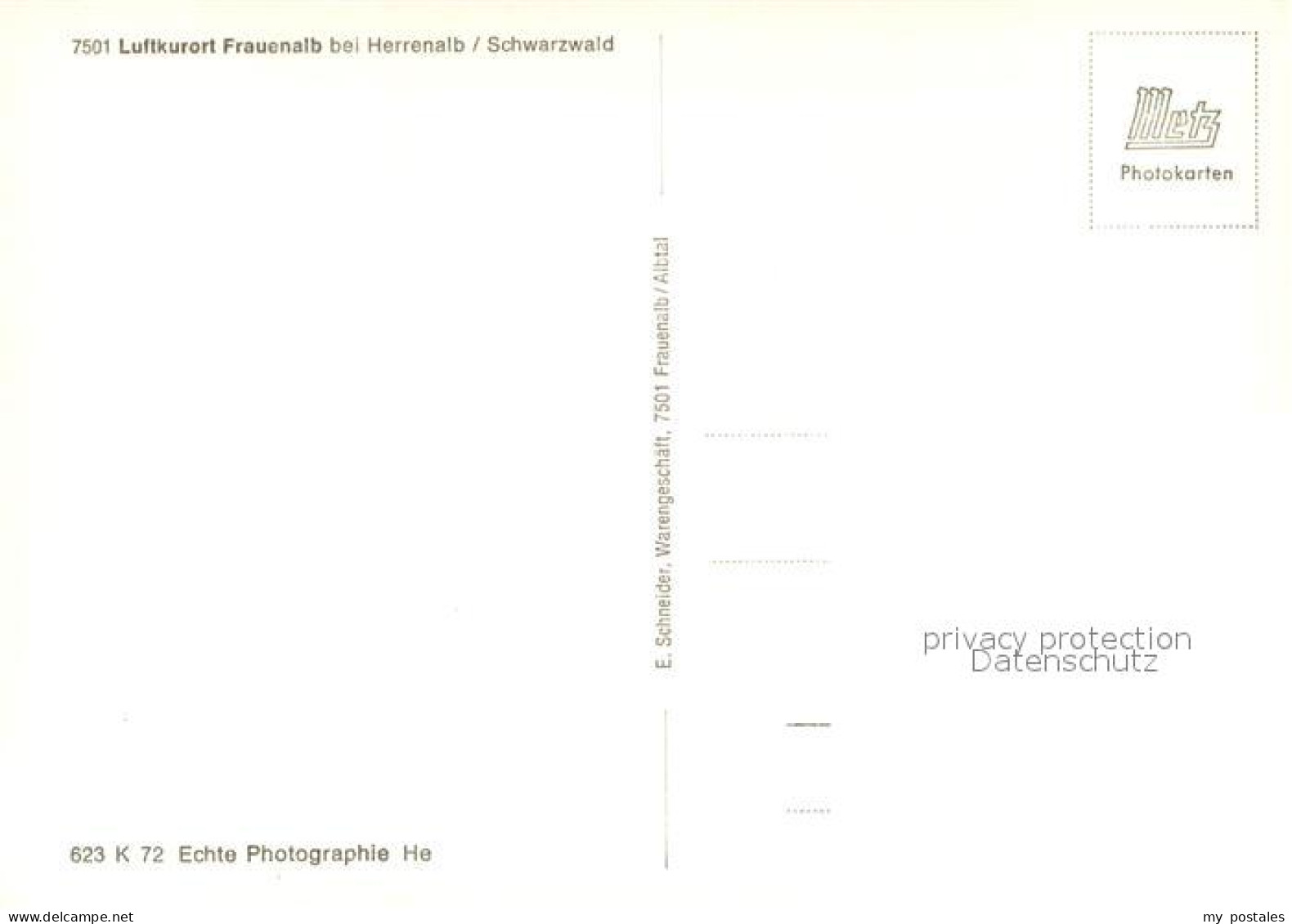 73624992 Frauenalb Teilansicht Frauenalb - Sonstige & Ohne Zuordnung